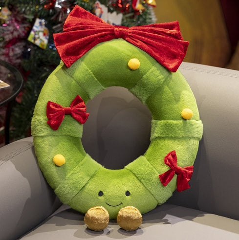 Świąteczna Poduszka Kształtna: Puszysta Choinka i Piernik (Różne Wzory)