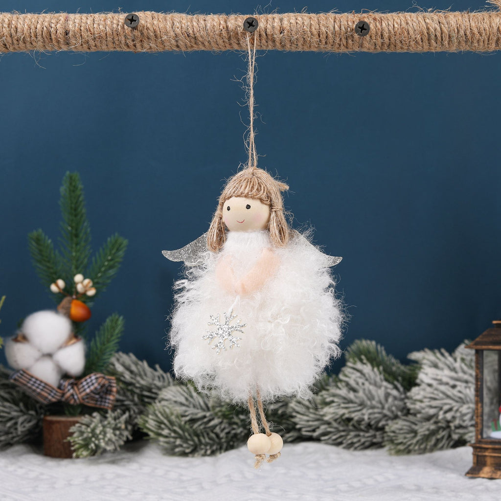 Ozdoba Choinkowa Aniołek "Puszysta Bajka" (3 Kolory do Wyboru)